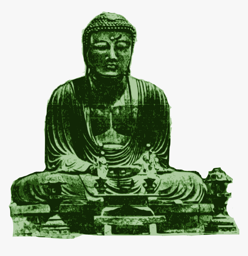 Big Green Buddha Clip Arts - Buddha Green Png, Transparent Png, Free Download