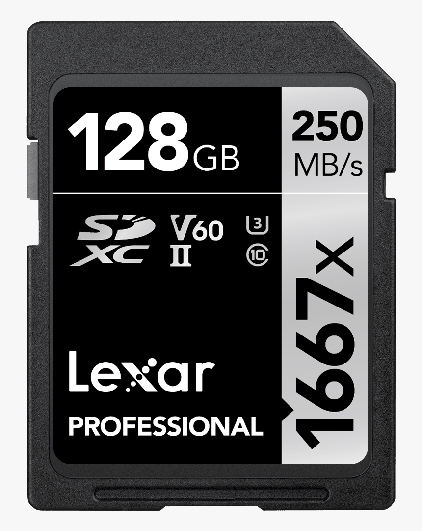 Lexar Sd Card 256gb, HD Png Download, Free Download