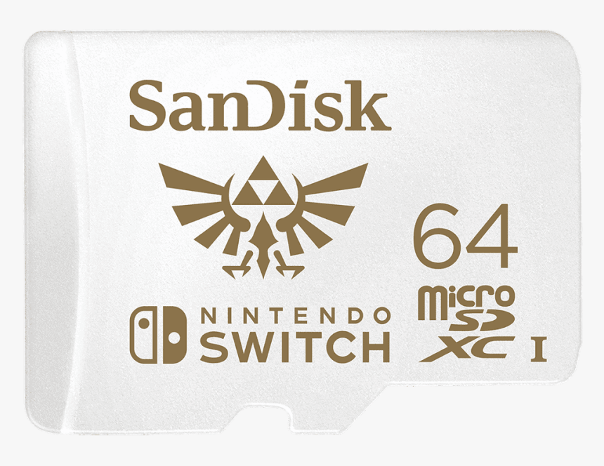Nintendo Switch Sandisk 64gb Ultra Mirco Sd Card - Sandisk Nintendo Switch Sd Card, HD Png Download, Free Download