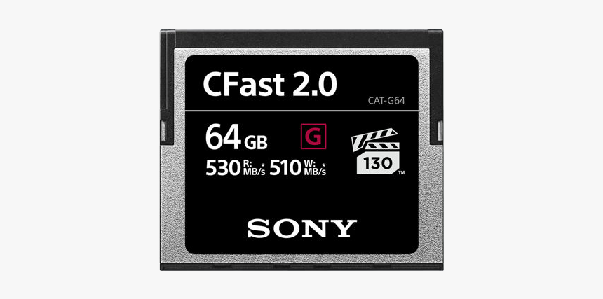 Sony G Series Cfast - Memory Card, HD Png Download, Free Download