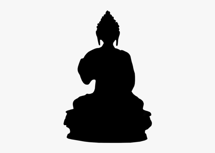 Gautama Buddha Png Transparent Images - Silhouette, Png Download, Free Download