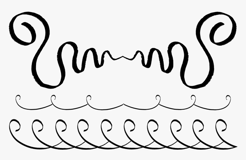 Doodle Borders Hand Drawn Clip Art Free Designs Digital - Hand Drawn Dividers Png, Transparent Png, Free Download