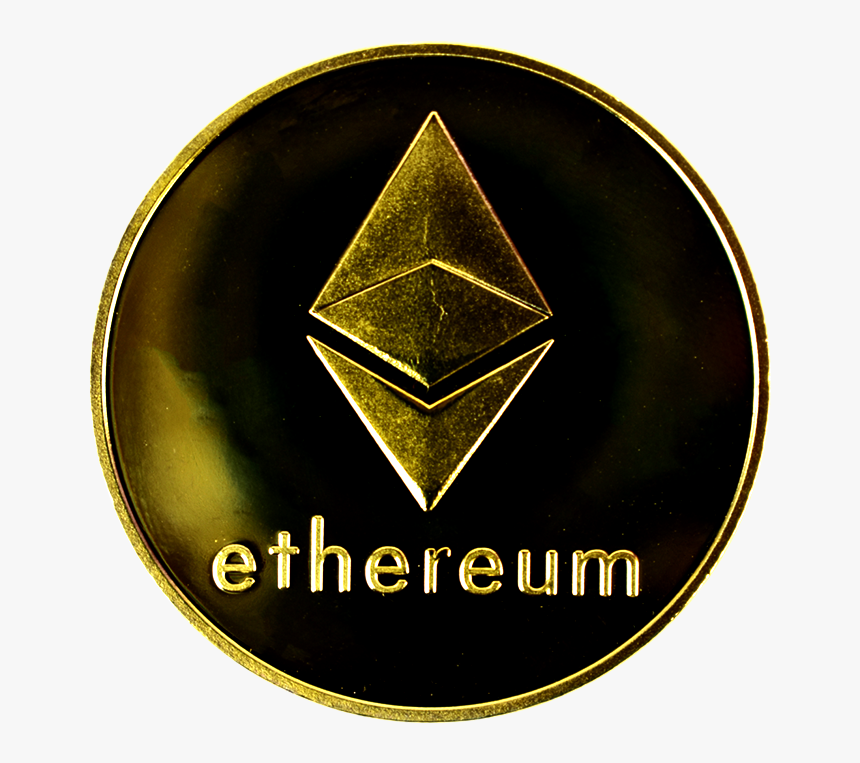 Zestaw 10 Sztuk Moneta Kolekcjonerska Ethereum Złota - Badge, HD Png Download, Free Download