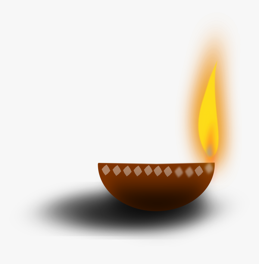 Light Clipart Deepavali - Oil Lamp Png, Transparent Png, Free Download