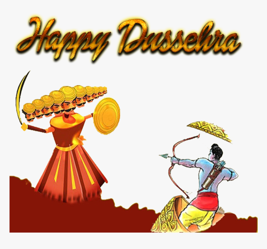 Happy Dussehra Png Transparent Image - Happy Vijaya Dashami, Png Download, Free Download