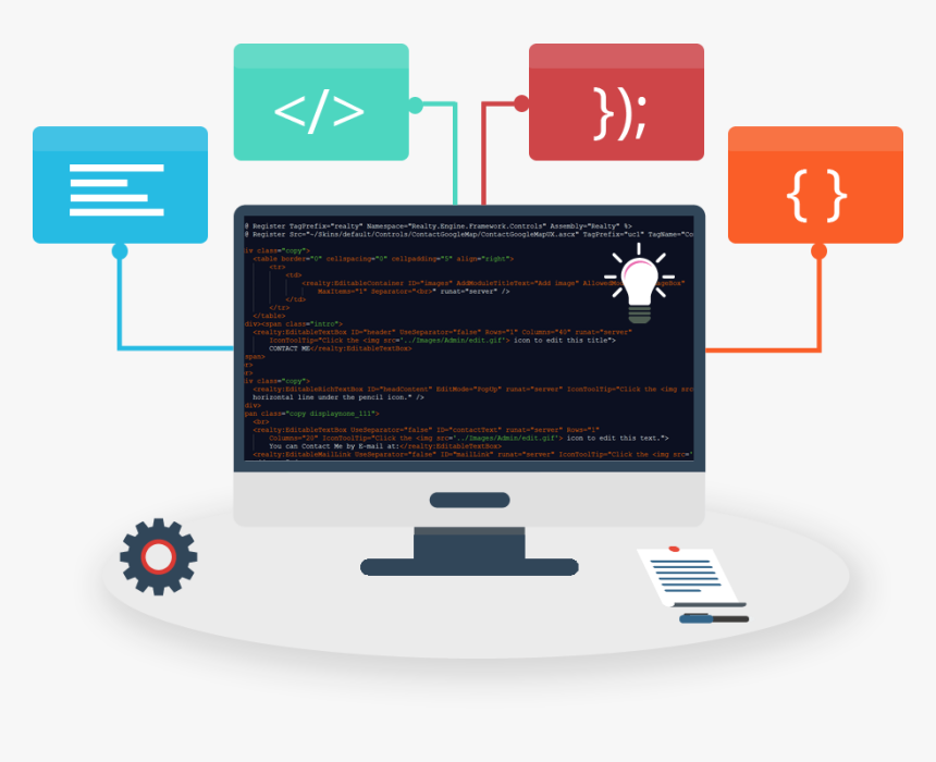 Web Development Gif Png, Transparent Png, Free Download