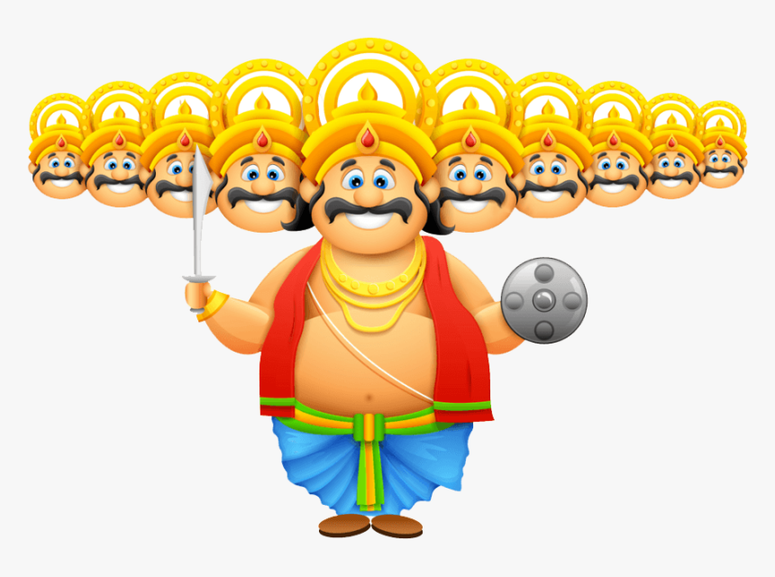 Dussehra Character - Happy Dussehra Png, Transparent Png, Free Download