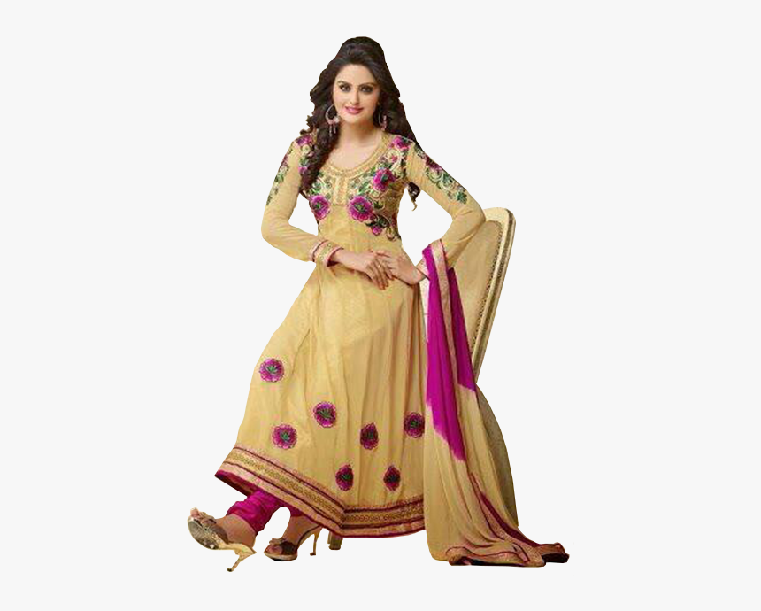 Salwar Suit Model Png, Transparent Png, Free Download