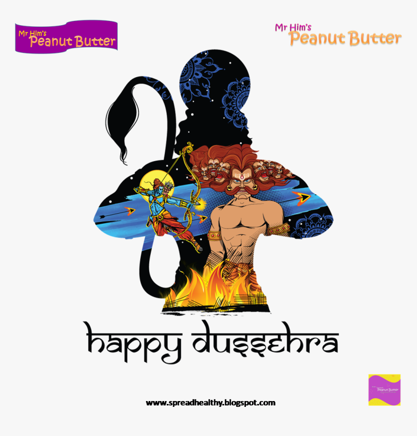 Happy Dussehra Images In Hindi, HD Png Download, Free Download