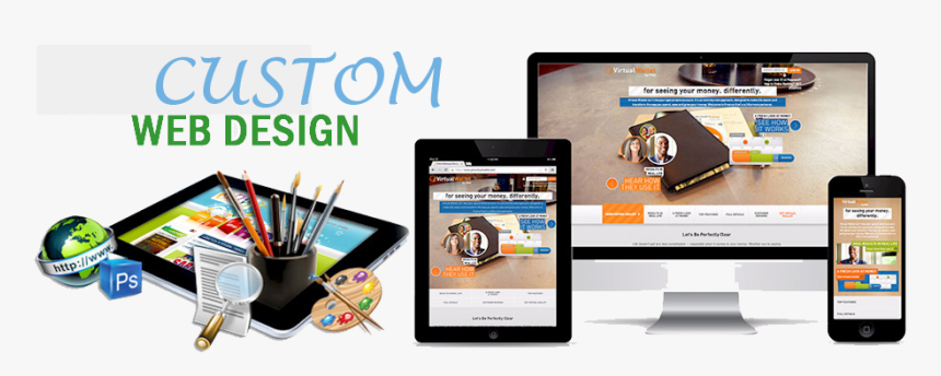 Transparent Website Custom - Custom Web Site Design, HD Png Download, Free Download