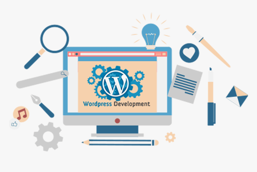 Wordpress Website Development - Wordpress Website Development Webp, HD Png Download, Free Download