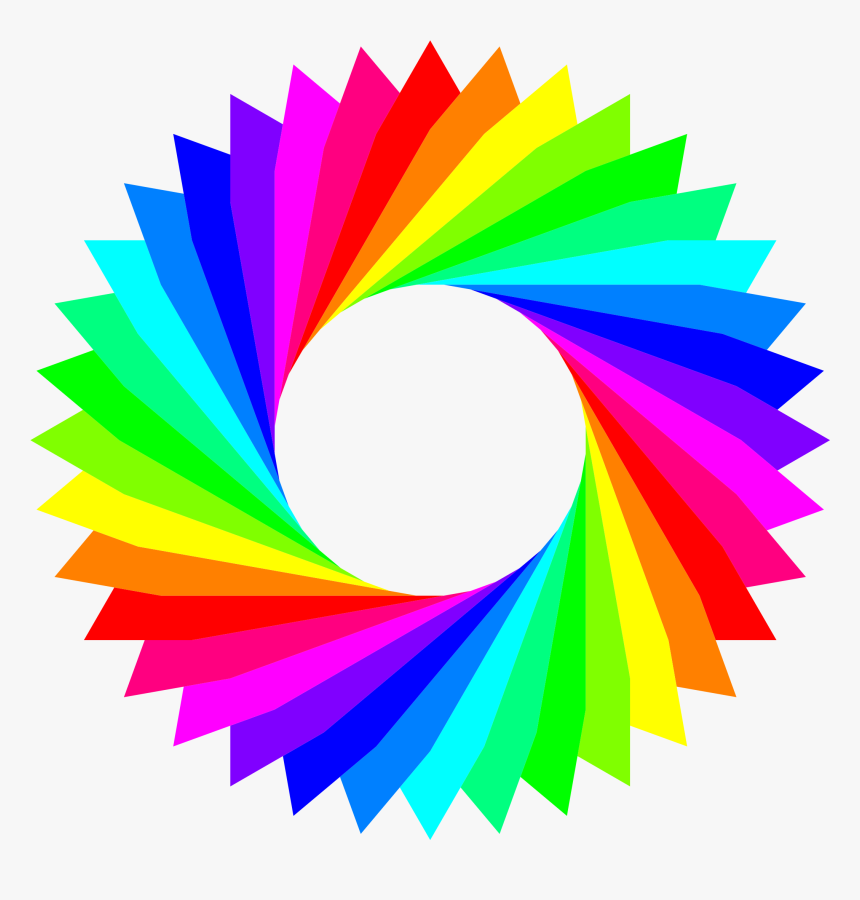 Colors Clipart Swirl - New Small Gif Icon, HD Png Download, Free Download