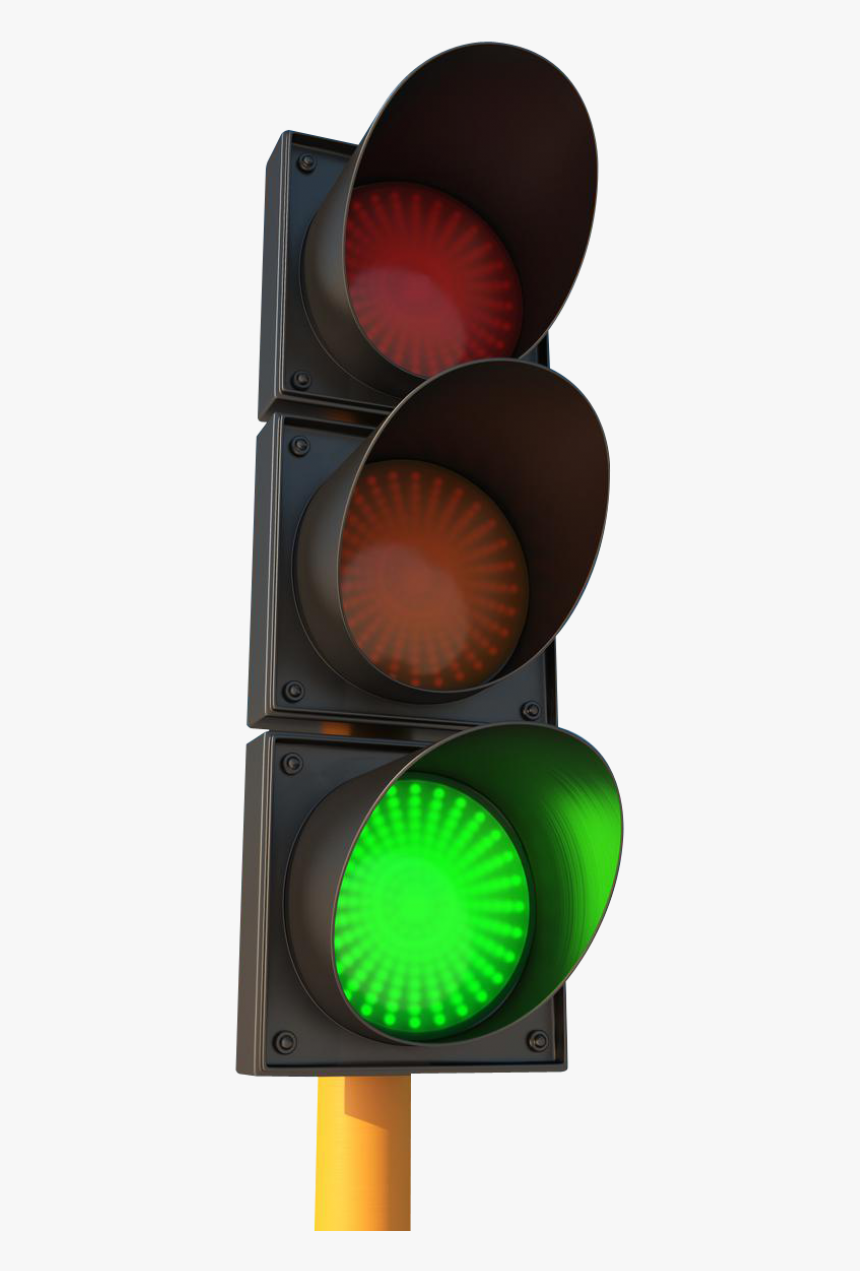 Traffic Light Png Hd - Green Traffic Light Png, Transparent Png, Free Download