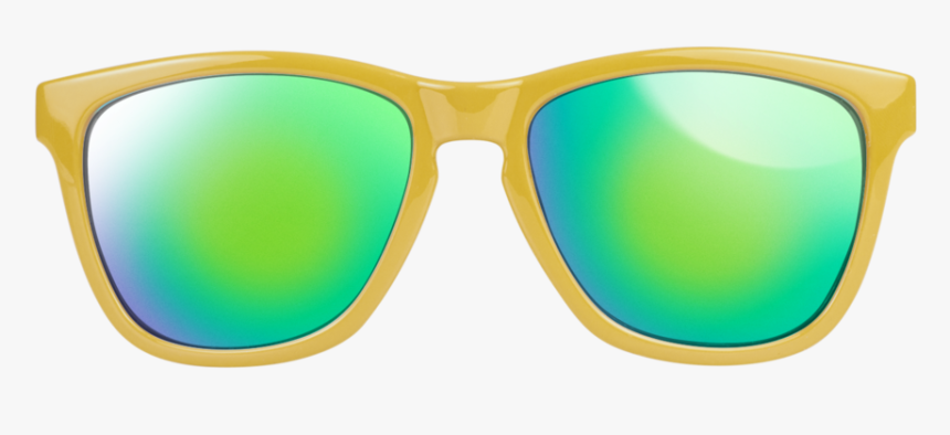 Green Glasses Png - Reflection, Transparent Png, Free Download