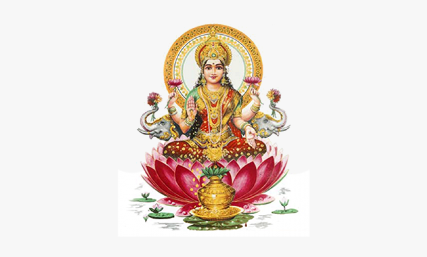 Lakshmi Png Transparent Images - Goddess Lakshmi Png, Png Download, Free Download