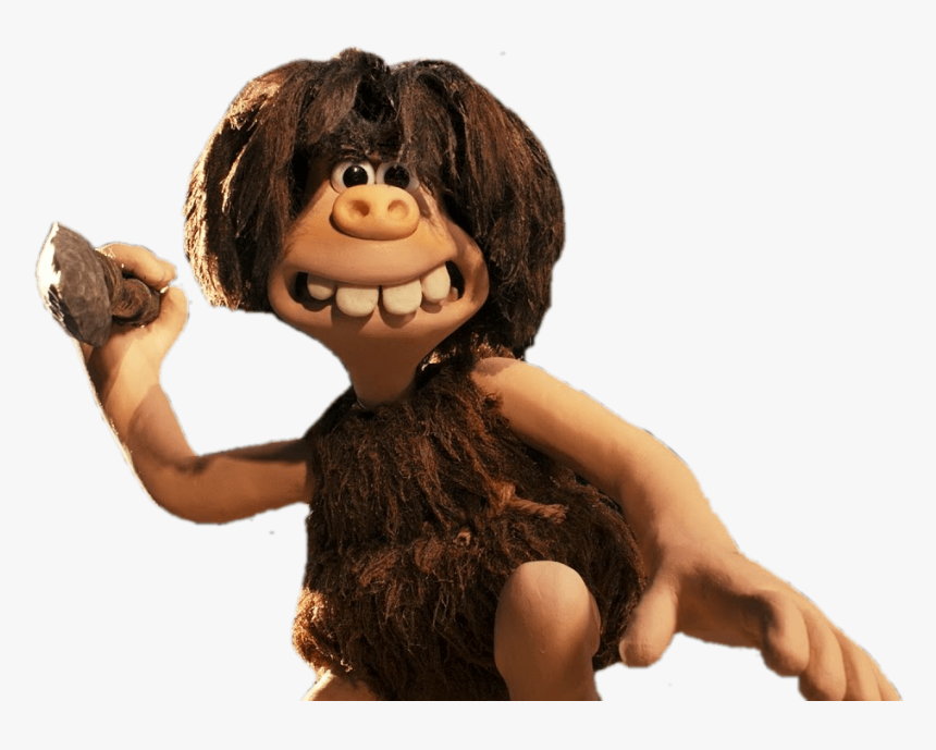 Early Man Dug With Spear - Cavernicola Png, Transparent Png, Free Download