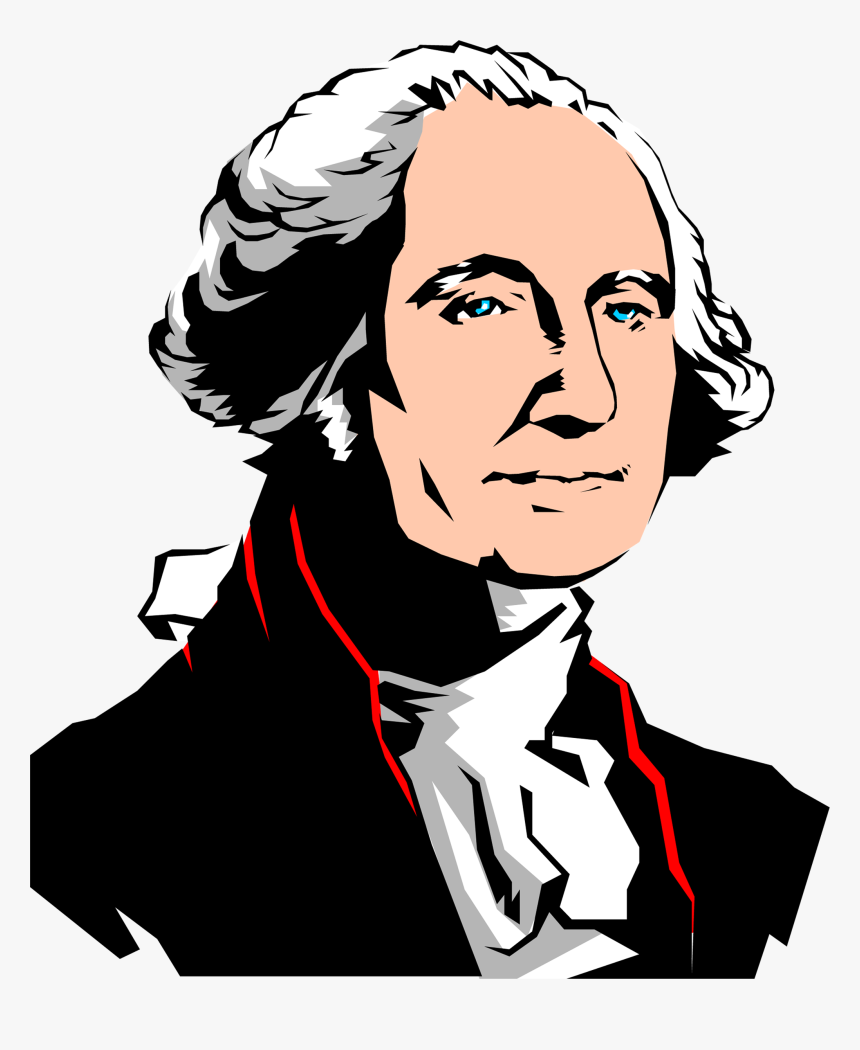 George Washington Lansdowne Portrait Clip Art - George Washington Clip Art, HD Png Download, Free Download
