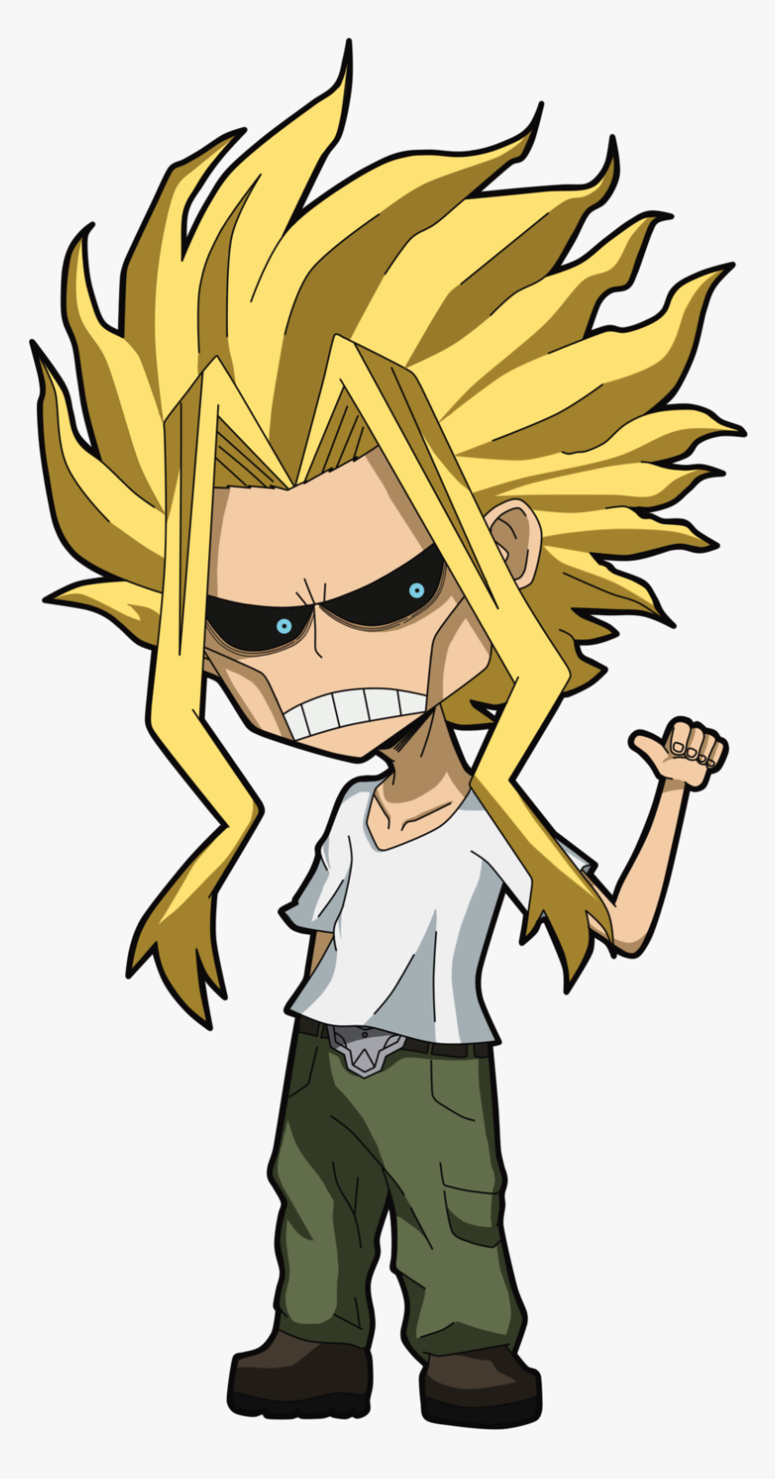 Thin Chibi Related Keywords - Stickers My Hero Academia Logo, HD Png Download, Free Download