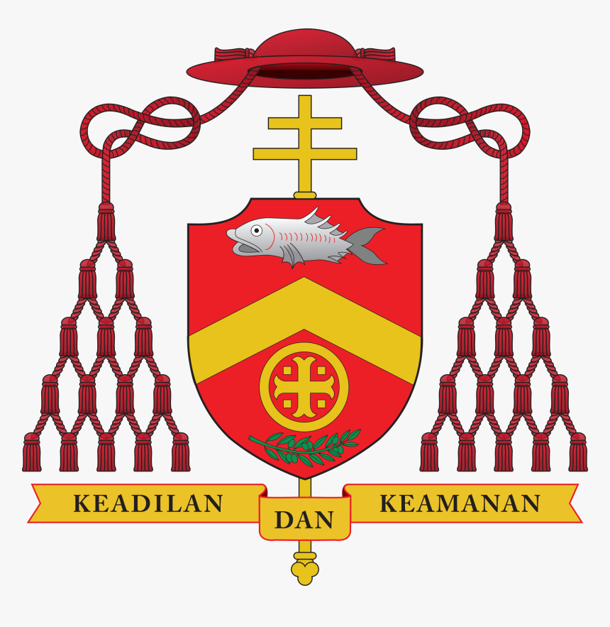 Coatofarms Cardinal1 - Archdiocese Coat Arms Kuala, HD Png Download, Free Download
