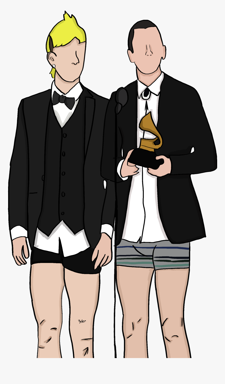 Twenty One Pilots Png Picture - Twenty One Pilots Grammy Art, Transparent Png, Free Download