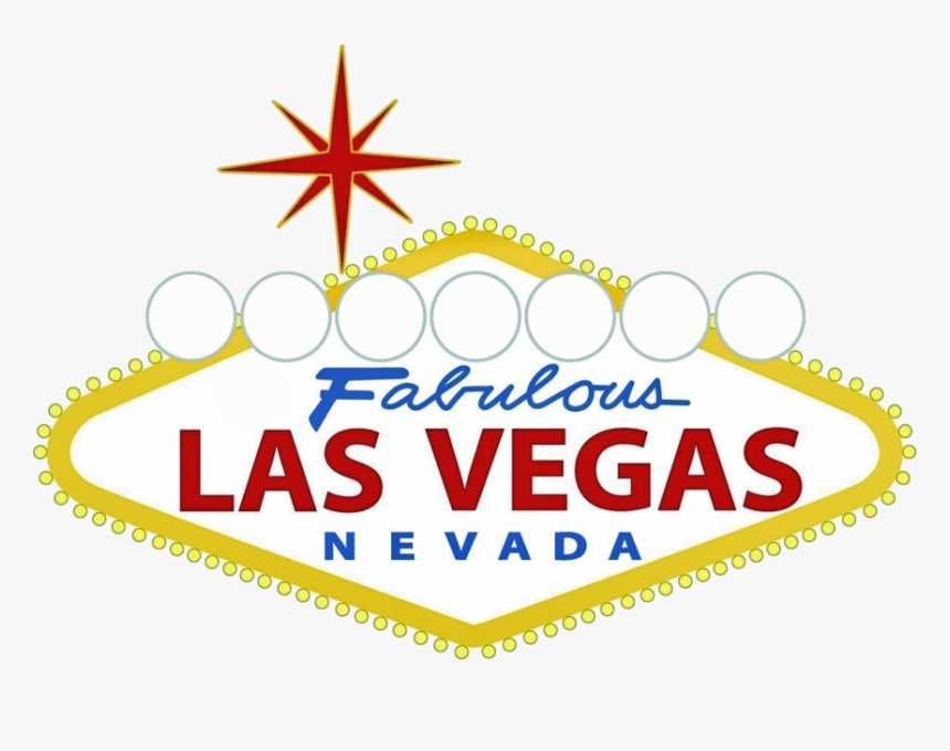 Las Vegas Sign Png Banner Library - Welcome To Las Vegas Sign, Transparent Png, Free Download
