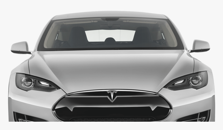 Tesla Car Png - Model S Front View, Transparent Png, Free Download
