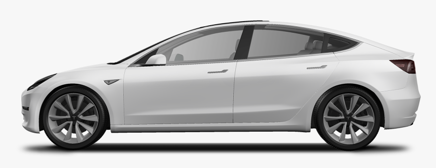 Tesla Transparent Side - Tesla Side Car Png, Png Download, Free Download