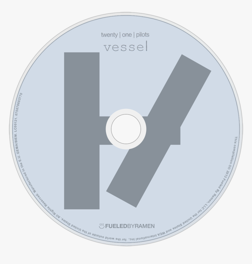 Twenty One Pilots Vessel Cd Label, HD Png Download, Free Download