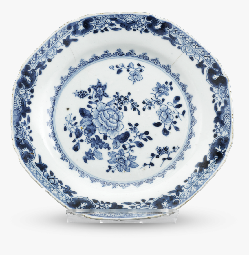 George And Martha Washington"s Blue Canton China Dinner - China Plate, HD Png Download, Free Download