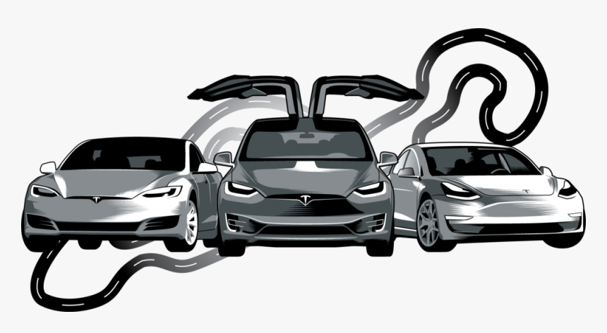 Tesla S3x Logo B, HD Png Download, Free Download
