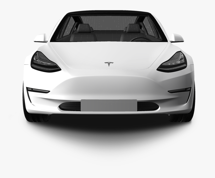 Transparent Tesla Model X Png - Tesla Model 3 Transparent, Png Download, Free Download