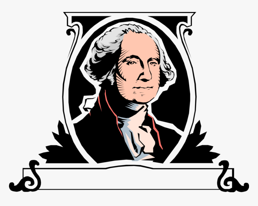 Vector Illustration Of George Washington, Founding - George Washington Clip Art, HD Png Download, Free Download