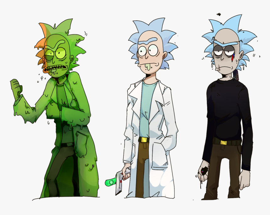 Transparent Rick And Morty Rick Png - Rick And Morty Toxic Morty, Png Download, Free Download