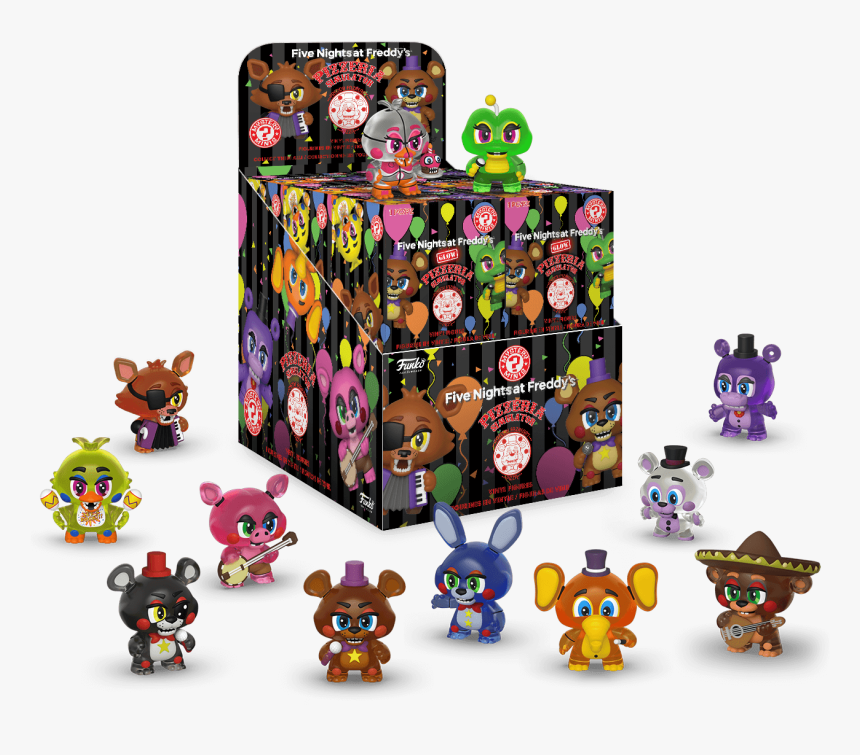 Five Nights At Freddy"s Pizza Simulator Mystery Minis - Five Nights At Freddys Mystery Mini Glow, HD Png Download, Free Download