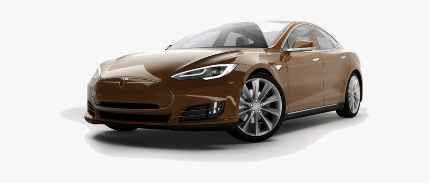 Tesla Model S - Tesla Car White Background, HD Png Download, Free Download