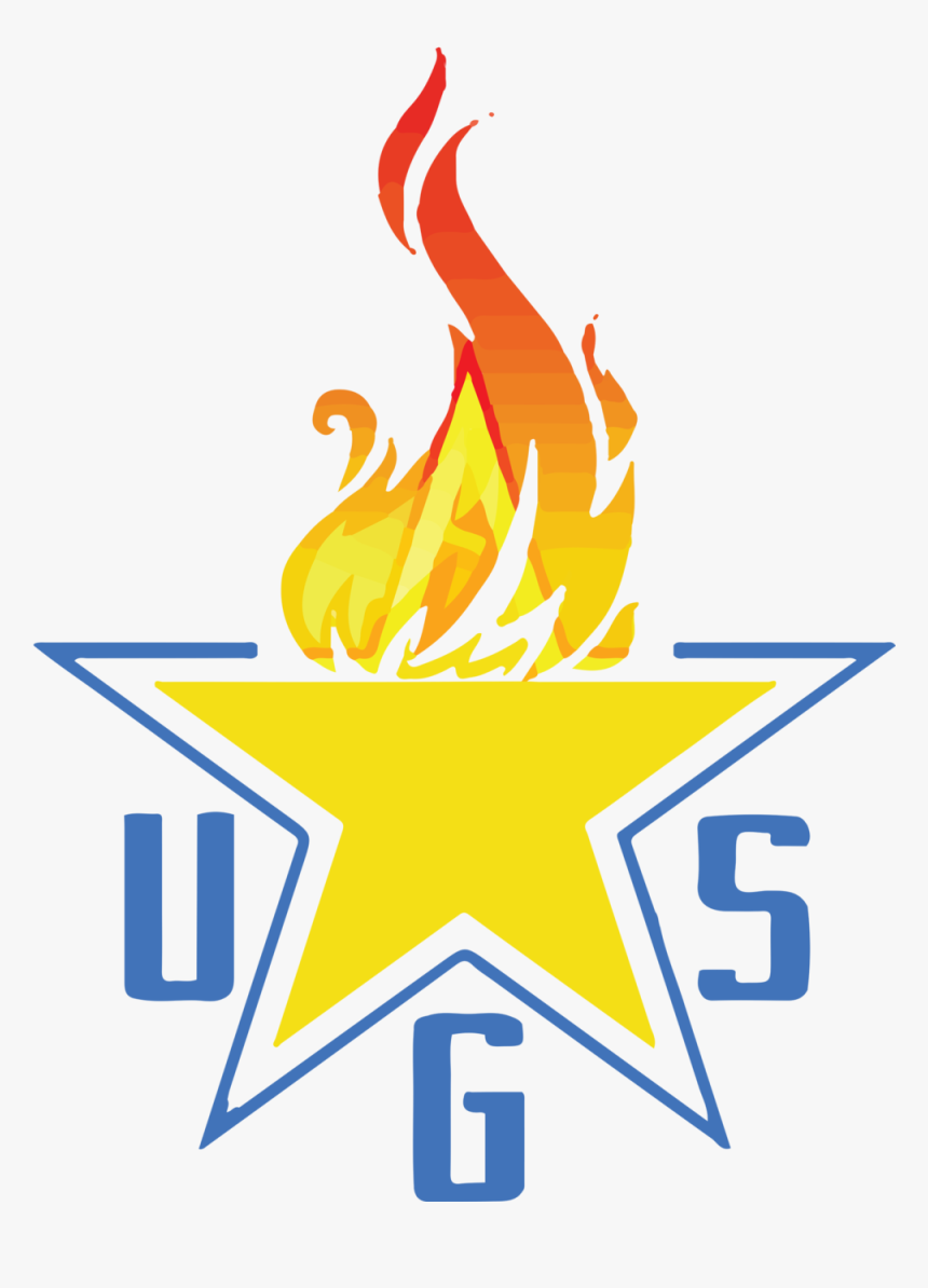 Color Flames Yellow Star, HD Png Download, Free Download