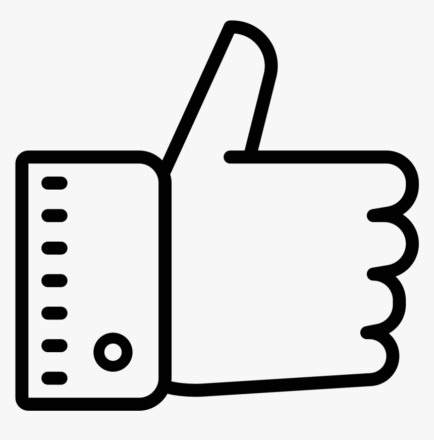 The Universal Thumbs Up Icon For Liking Things On Facebook - Thumb Signal, HD Png Download, Free Download