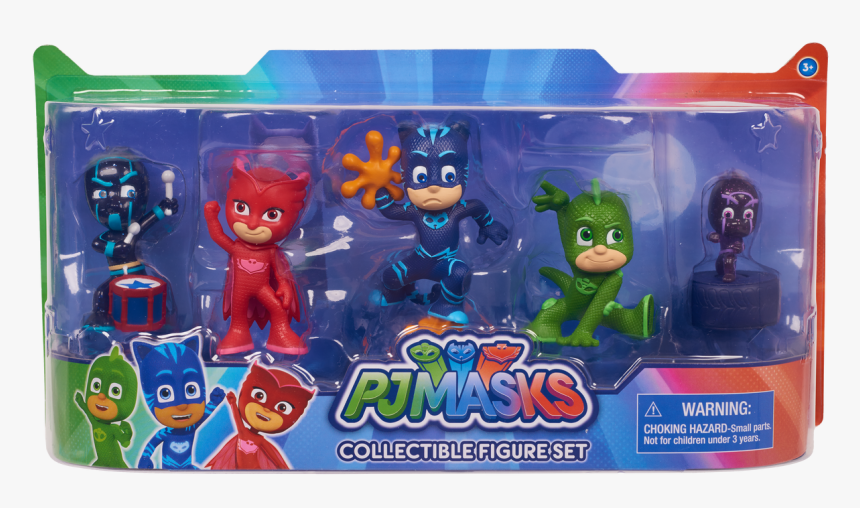 Pj Masks Figure Asst-5pk - Pj Masks Collectible Figures Set, HD Png Download, Free Download