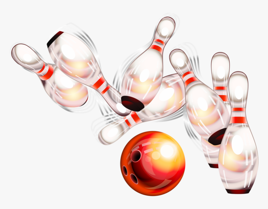 Bowling Ball Bowling Pin Strike Nampa Bowl - Pin Bowling Strike Png, Transparent Png, Free Download