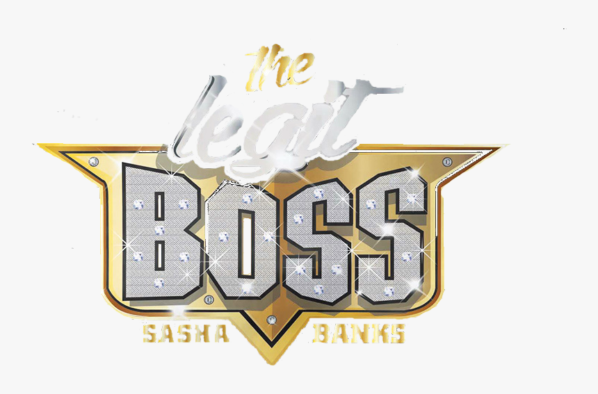 Sasha Banks Legit Boss Logo - Sasha Banks Boss Logo, HD Png Download, Free Download