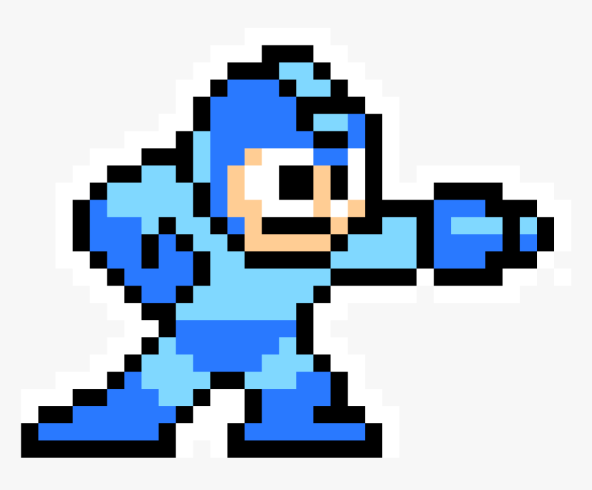 Transparent Megaman Png - Mega Man Pixel Art, Png Download, Free Download