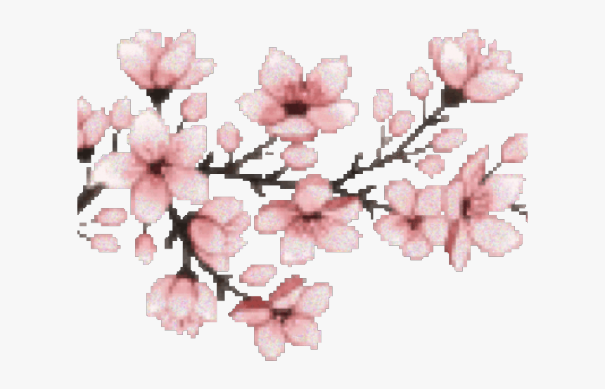 Cherry Blossom Clipart Transparent Tumblr - Cherry Blossom Png, Png Download, Free Download