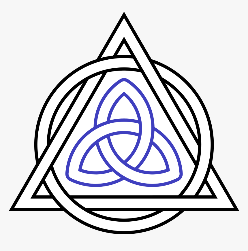 Transparent Triquetra Png - Celtic Triangle, Png Download, Free Download