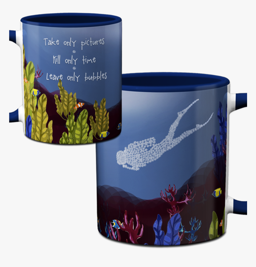 Scuba Bubbles Mug By Pithitude, HD Png Download, Free Download