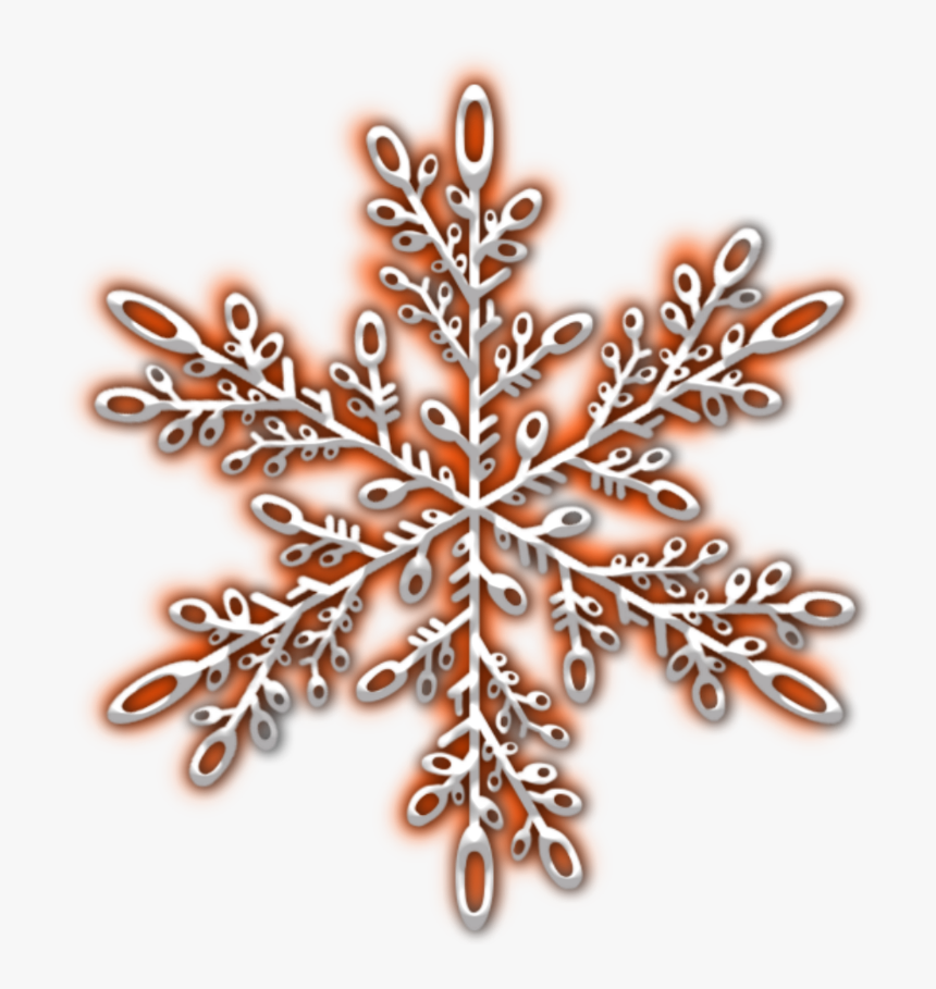 #neon #snow #snowflakes #snowflake #winter #geometric - Snowflake Winter Png, Transparent Png, Free Download