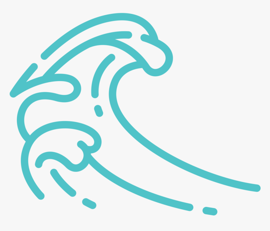 Dannyunderwater Icons Ocean Wave Blue - Ocean Wave Clipart Png, Transparent Png, Free Download