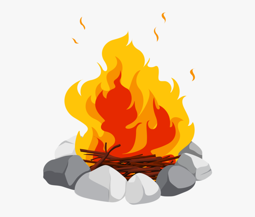 Campfire Bonfire Clip Art - Campfire Png, Transparent Png, Free Download