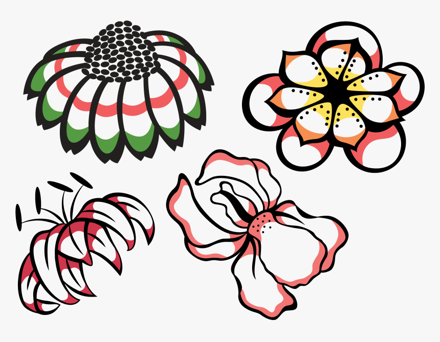 Flower Petal Collection - Tattoo, HD Png Download, Free Download