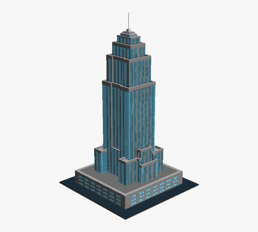 Ucs Empire State Building - Tower Block, HD Png Download, Free Download