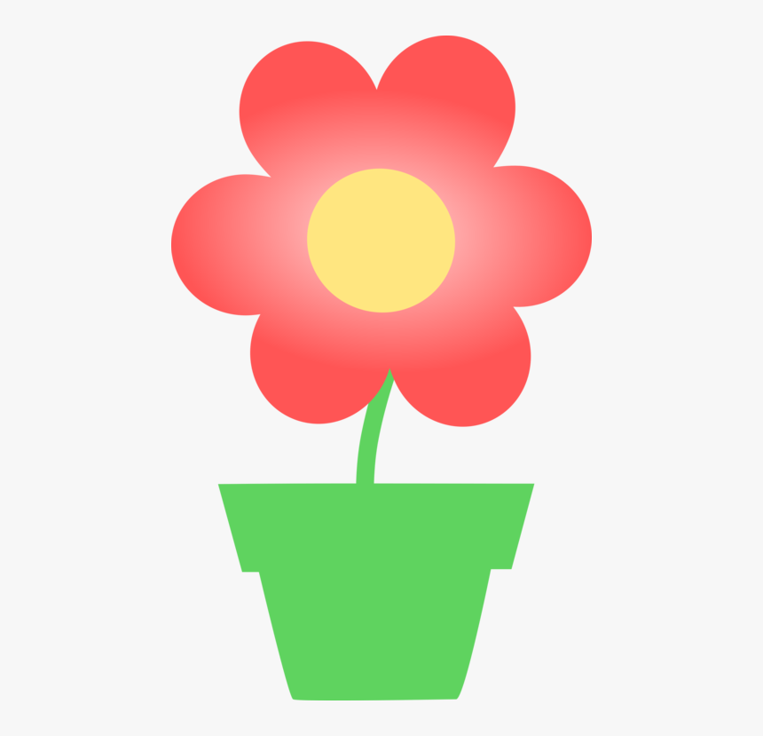 Plant,flower,petal - Clipart Simple Flower, HD Png Download, Free Download